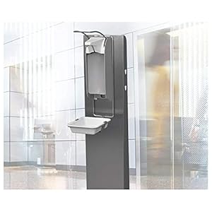 IMP Hygiënisch station E AFP met handmatige desinfectiemiddeldispenser van Ophardt