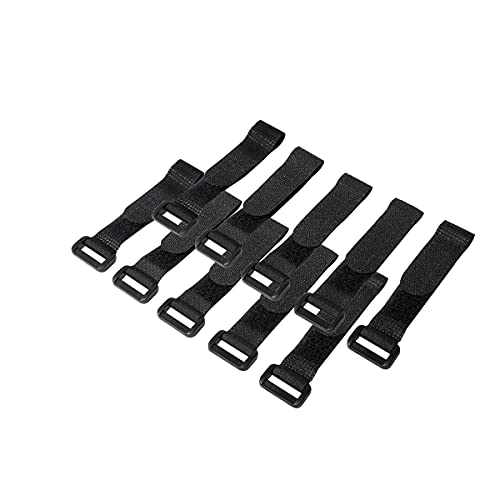 LogiLink KAB0056, Fascette Fermacavo, lunghezza 20x150 mm, Nero,set da 10 pezzi