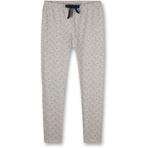 Sanetta Mädchen Hose Masche grau Pyjamaunterteil, Stone Mel, 176 Cover
