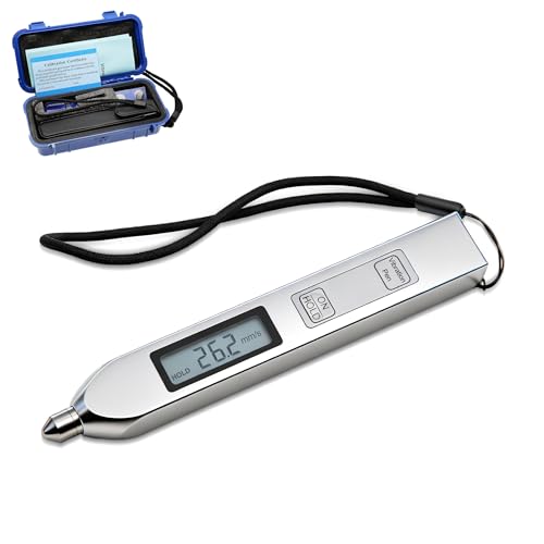 Digital Vibration Meter Handheld Vibration Meter Measures 0.1~199.9mm/s Velocity Portable Vibration Meter with 10Hz~1kHz Frequency Vibration Detector Used for Industrial (Model TV2000)