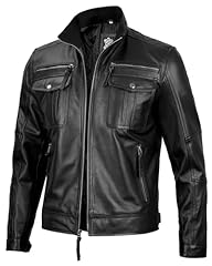 Moffit - Black Leather Jacket