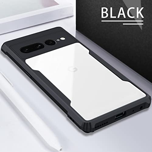 Image of Kapa Beetle for Google Pixel 7 Pro Back Case | [Military Grade Protection] Shock Proof Slim Hybrid Bumper Cover (Black)