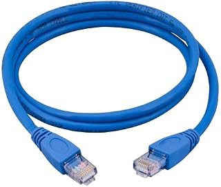 Cabo De Rede 5 Metros Lan Internet Crimpado Rj45 Cat5e Azul