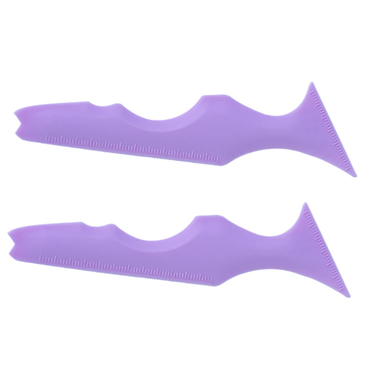 Healeved 10pièces Pochoirs à Eyeliner Silicone Outils Réutilisables Pour Maquillage Yeux à Dessiner Un Eyeliner Parfait Pour Débutants Et