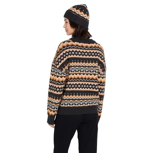 Image of Volcom Women's Not Fairisle Oversized Crew Neck Sweater