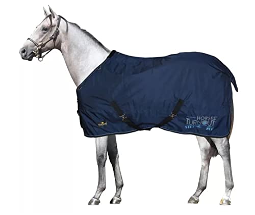 Couverture d'extérieur turnout strong 200gr Horses contre la pluie et le froid