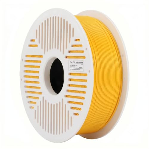 Image of Creality PLA Filament with Reusable Spool 1KG, 1.75mm PLA 3D Printing Filament 2.2lbs High Dimensional Accuracy, Easy Installation Detachable Spool, Fits for Most 3D Printers, Snapdragon Yellow