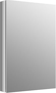 Kohler 99002-NA Verdera 20" W x 30" H Bathroom Medicine Cabinet with Mirror, Recessed or Surface Wall Mount Bathroom Wall Cabinet