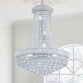 TMAFON Empire Crystal Chandelier for Dining Room, Living Room, Bedroom