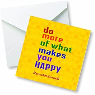 Do More of What Makes You Happy... - Carmel McConnell Colored Magnet