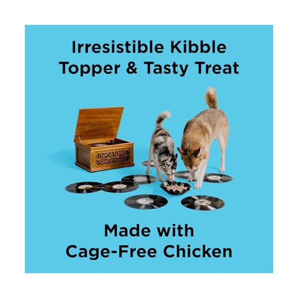   BIXBI-Liberty-Freeze-Dried-Dog-Food-Topper-Dog-Treat-Chicken-Recipe-45-oz-98-Meat-and-Organs-Pantry-Friendly-Raw-Treat-or-Food-Topper-USA-Made
