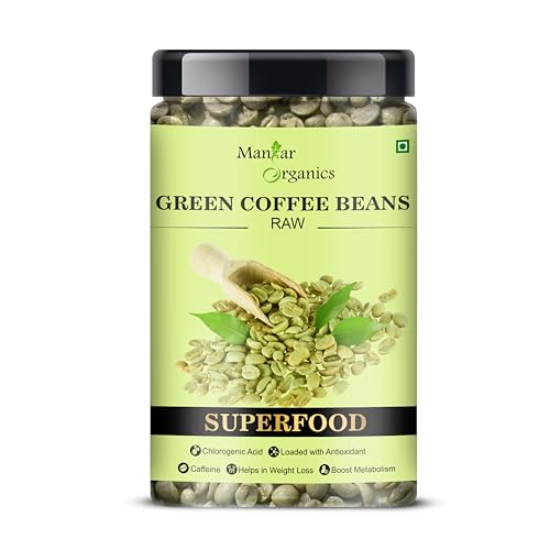 Image of Colombian Green Coffee Beans 475g Jar | Unroasted Green Coffee Beans | Whole Coffee Beans for Brewing & Roasting