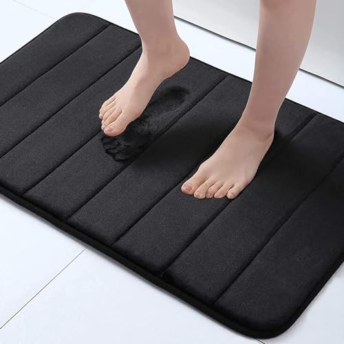 Homaxy Memory Foam Badezimmer Badteppich Saugfähige Rutschfester...