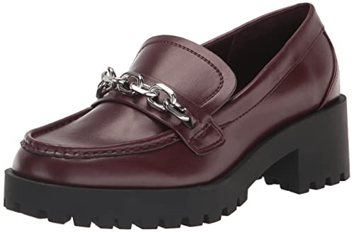 Calvin Klein Women's Marshela Loafer, Dark Wine, 9