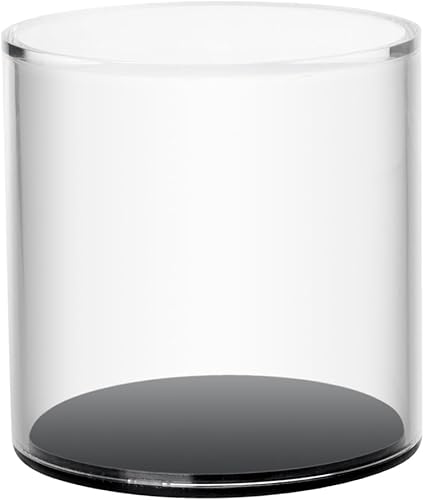 Miniatura 1 de Kcgani Cajas de protección de acrílico transparente a prueba de polvo para exhibición de coleccionables, caja de almacenamiento de encimera,