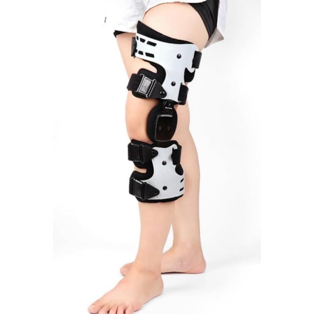 Amazon.co.jp: 膝サポーター 膝関節補助具 関節式 靭帯損傷膝関節補助