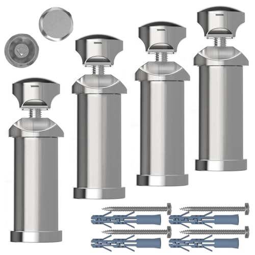 MyHomeware Lot de support universel pour radiateur sèche-serviettes plat ou incurvé avec bouchons