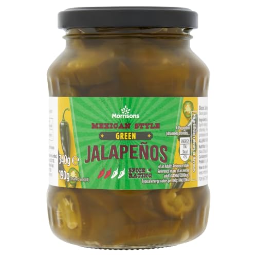 Morrisons Mexican Style Green Jalapenos 340g