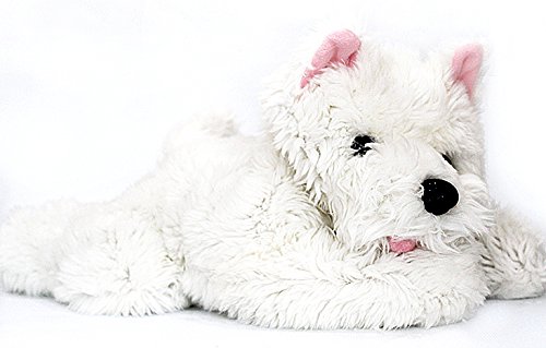 Preisvergleich Produktbild Cuddly Wheaties Westie Weizenkissen, mikrowellengeeignet