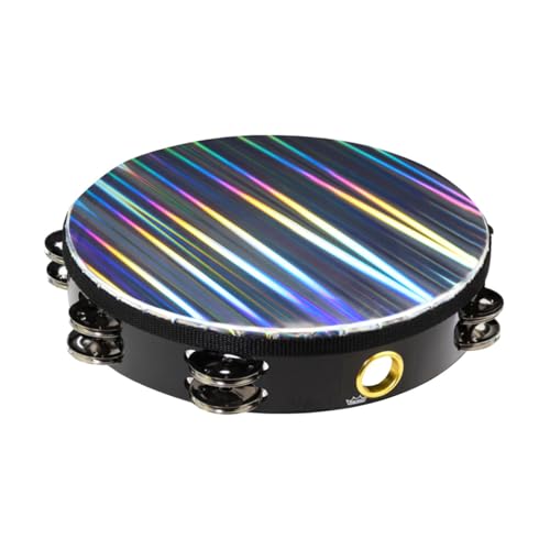 Remo Radiant Head Tambourine 10 inch 10x2 Row by Remo - Used condition - US$36.05