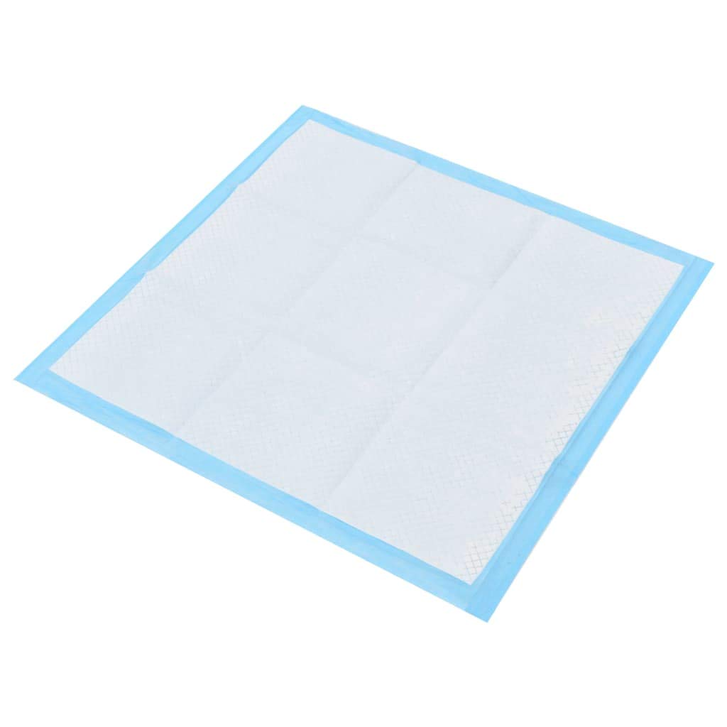Tappetino per WC per cani, 100 pezzi, 60 x 60 cm, in tessuto non tessuto, assorbente per addestramento dei cuccioli, a prova di perdite, controllo degli odori, protezione del pavimento, ideale