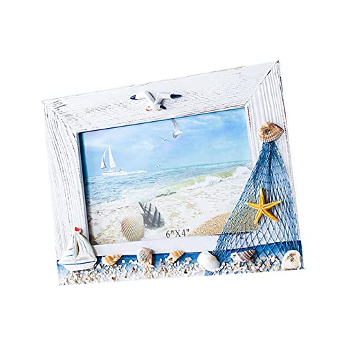 figatia Moldura para fotos, decoração, mesa, estilo vintage, pôster de 6 para mediterrâneo moldura p