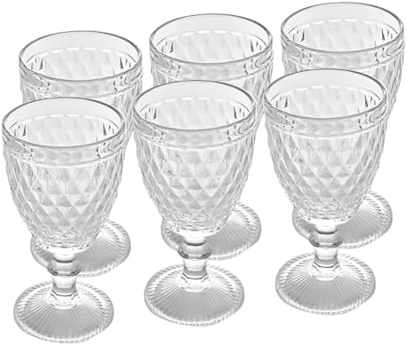Jogo com 6 Taças de Vidro Premium 315ml – Design ELEGANTE e RESIS...