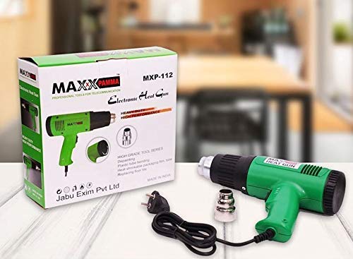 Mcare Electric Hot Gun for Drying Paint Coats, Remelting Adhesives & Shrink Wrapping Heat Gun 1800W 230V Corded 2-Speed Heat Gun with Dual Temperature Control