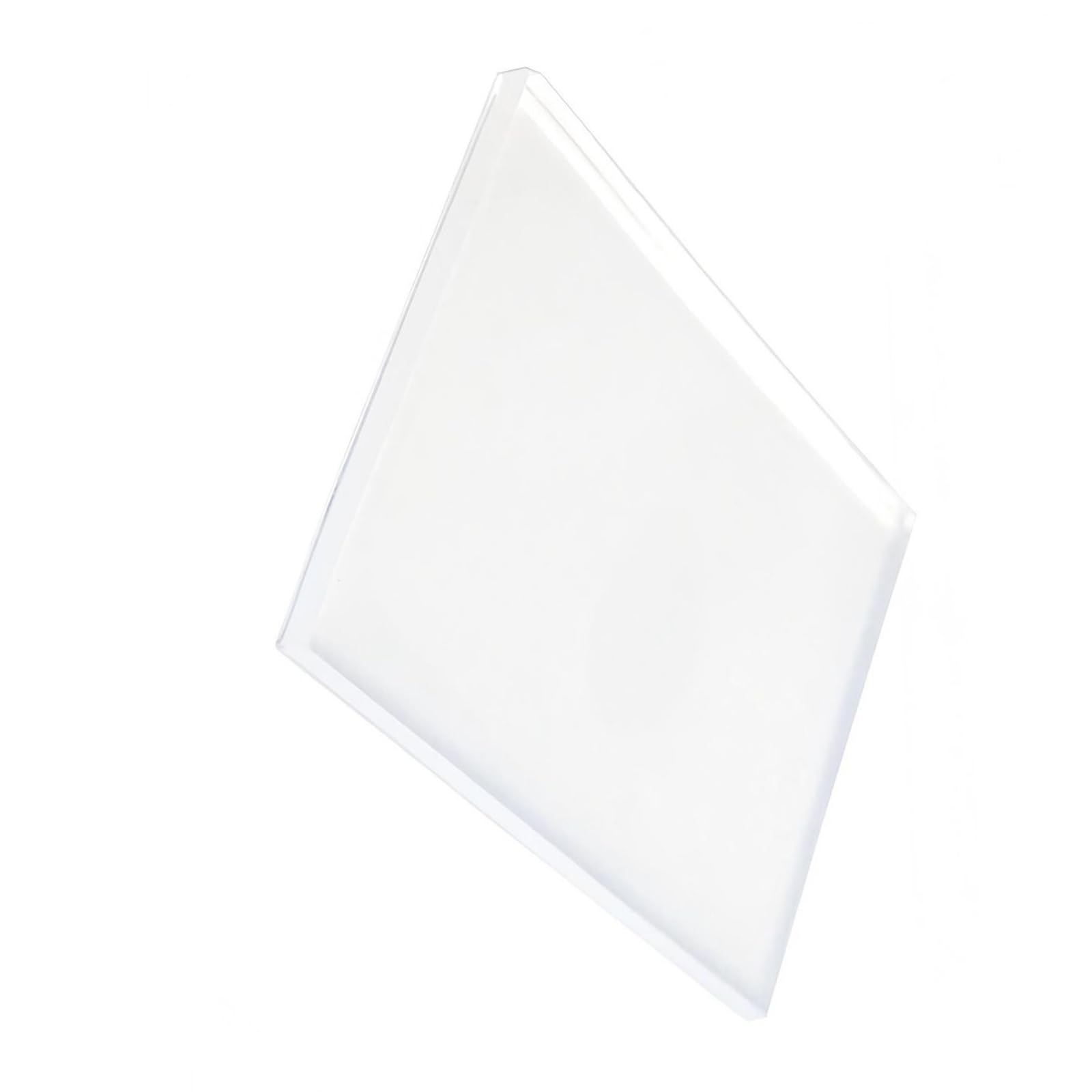 WAGHAVEN Multipurpose Silicone Printing Pad Scrapbooking Pressing Plate for Journaling Card Making and Art Craft Project Recyclable Cream Printing Plate