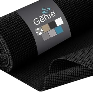 Home Genie Pitch Black Shelf Liner 17.5'x10'