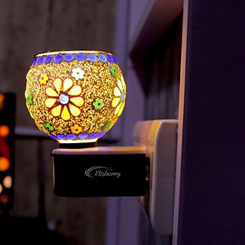 Image of Multipurpose Night lamp Kapoor dani /Electrical Machine /Incense-Aroma Burner /Camphor Diffuser Steel Ceramic for Puja,Mosquito,Home (DN-1)