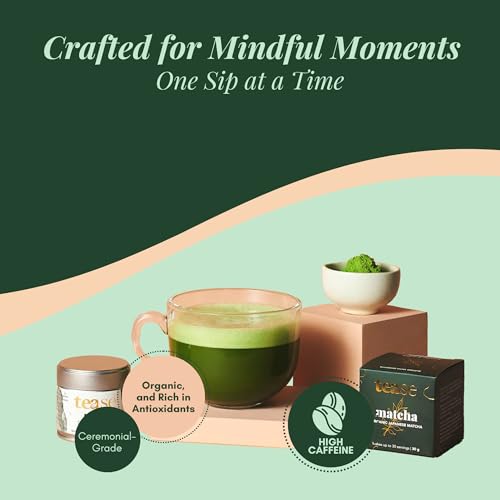 Té Matcha en polvo ceremonial japonés 1.0582 Ounce miniatura 4