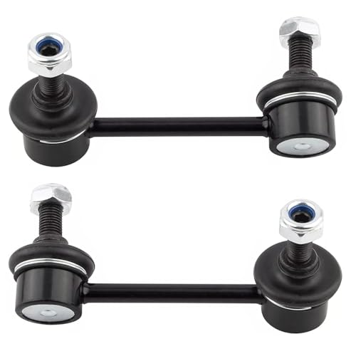Image of Detroit Axle - Rear 4pc Shock Absorbers Kit for 09-14 Nissan Maxima, 2 Shock Absorbers 2 Sway Bars 2009 2010 2011 2012 2013 2014 Replacement