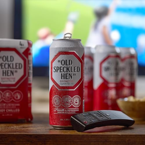 Old Speckled Hen Pale Ale Beer 24 x 500ml Cans – Smooth Malty British Ale with Balanced Hops and Full Flavour, Premium Pale Ale Beer Case Perfect for Everyday Enjoyment