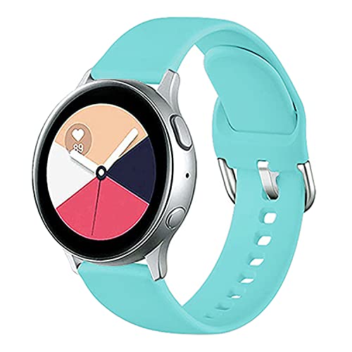 Image of ACM Watch Strap Silicone Belt 20mm Compatible with Inbase Urban Lyf Z Smartwatch Sports Hook Band Light Blue