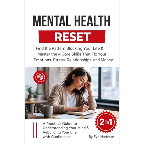 MENTAL HEALTH RESET Audiolibro Por Eva Hartman arte de portada