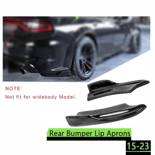 Difusor trasero Dodge Charger parachoques splitters Daytona 2015 2016 2017 2022 3