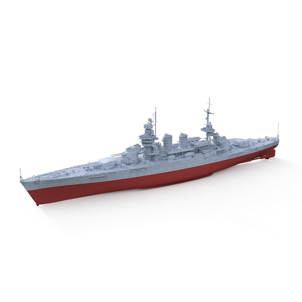 MRY-SFW SSC350546S-A 1/350 zestaw do budowy modelu wojskowego Włochy Okręt pancerny klasy ConteDiCavour, pełny kadłub segmentowy