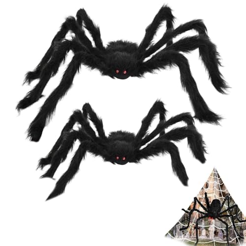 YANXINKE Halloween Spinnen, Riesen Spinne Halloween Deko Outdoor,...