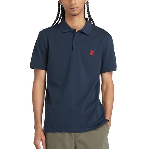 Timberland Stretch Polo Color Dark Sapphire Talla L Para Hombre Timberland Stretch Polo Color Dark Sapphire Talla L Para Hombre
