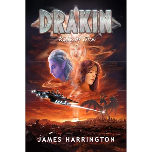 Drakin Audiolibro Por James Harrington arte de portada