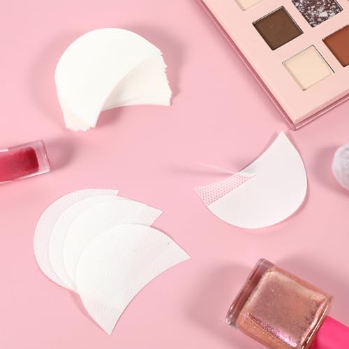 Augenpads Wimpernverlängerung 200 Stück Wimpern Pads, Lidschattenschild Lidschatten für Augen-Make-up, Lidschatten-Schutz-Make-up-Klebeband für Wimpernverlängerungen, Eyeliner, Lippen und Färben