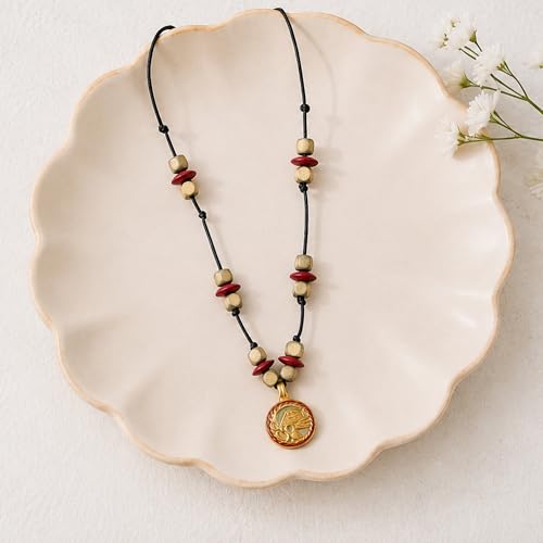Image of AAKRITI ART CREATIONS Handcrafted Tribal Necklace Collection | Royal & Queen-Inspired Artisan Brass Statement Jewelry | Ethnic, Elegant & Regal Necklaces for Women