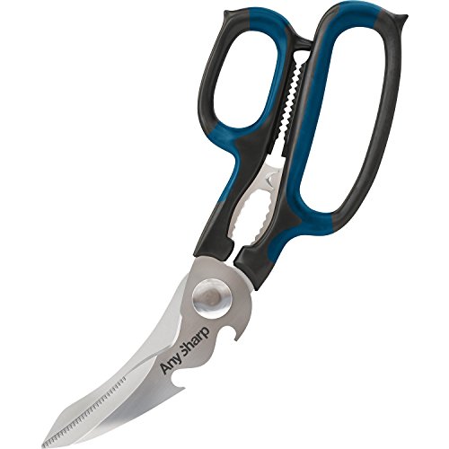AnySharp Tijeras, Aleación de Acero, Negro, Talla única Cover