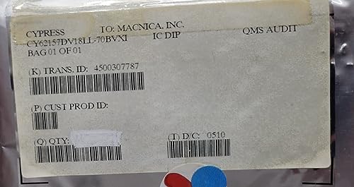 (1 PC) CY62157DV18LL-70BVXI Cypress