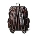 Handmade Genuine Leather Backpack for Men & Women Vintage Unisex College Backpack with Laptop Compartment Back to School Travel Rucksack for Work Office Daily Use bag