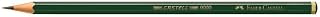 Lápis Grafite Sextavado Faber-Castell 9000 H - Ref. 9000H