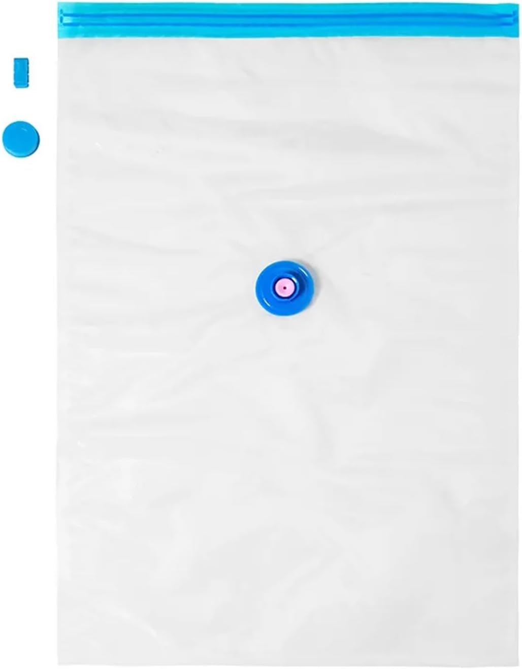 1Pcs Vacuum Storage Bags More Space Save Compression Travel Seal Zipper for Clothes Pillows Bedding Closet Home Organizer