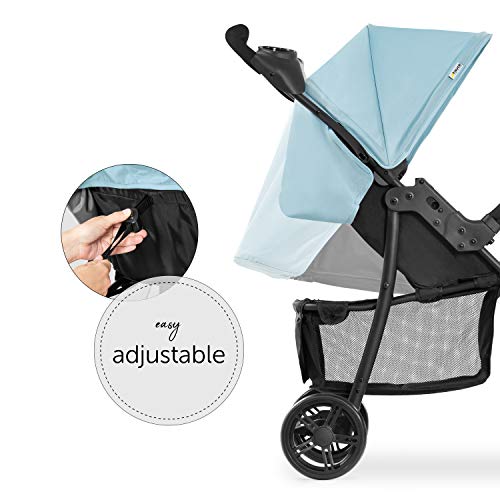 Hauck Shopper Trioset buggy up tot 25 kg + Groep 0 autostoeltje + reiswieg, matras vanaf geboorte, buggy met ligstand… - Afbeelding 7