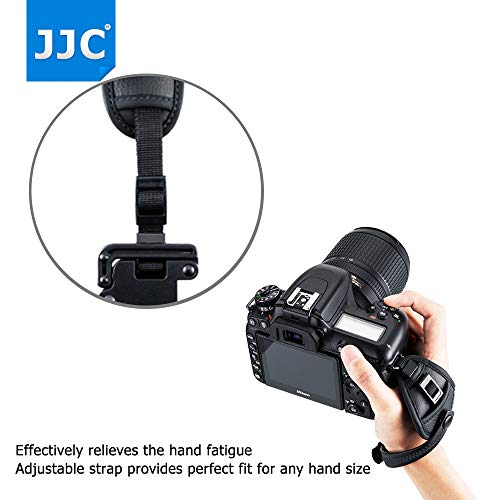 Jjc Dslr Camera Hand Strap Grip Wrist Strap With Standing U Plate For Nikon D780 D850 D810 D800 D750 D610 D600 D500 D7500 D7200 D7100 D7000 D5600 D5500 D5300 D5200 D3500 D3400 D3300 D6 D5 D4S D4 D3S #TOP4